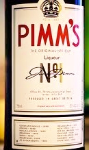 This is liquid yum!  See the recipe below for a Pimms Cup.