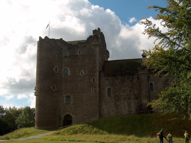 Doune Castle, Scotland, 2007--location of Monty Python's Holy Grail scenes