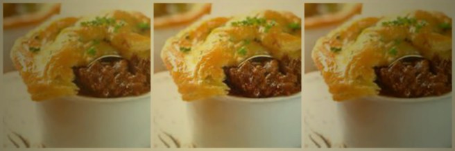 steak and ale collage