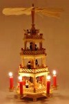 candle pyramid