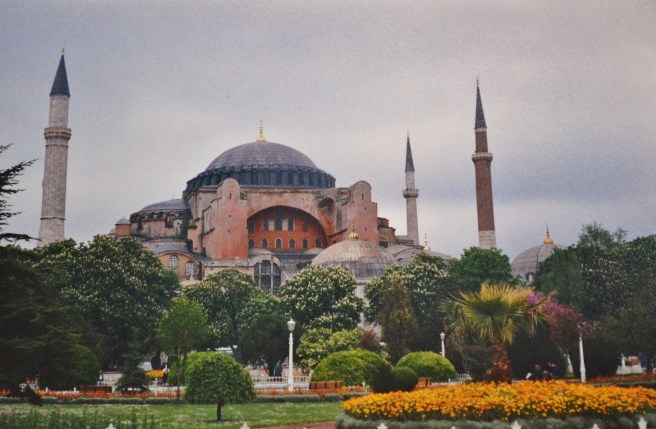 The Hagia Sophia, in Istanbul