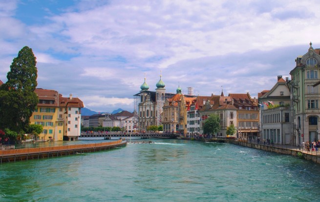 In the city of Lucerne