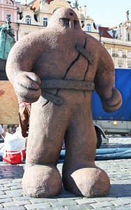 Golem Statue, Prague
