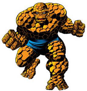 The Thing, copyright Marvel Comics