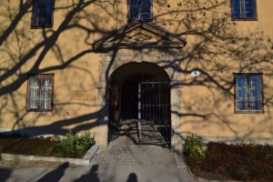 Gates at Nonnberg Abbey.