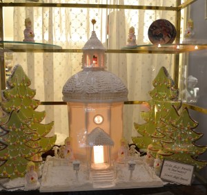 The chapel where Stille Nacht /Silent Night was written--commemorated in sugar.