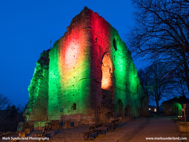 Knaresborough Castle at Dusk